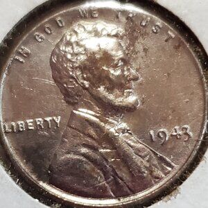 1943-P Steel War Penny Genuine Great Quality